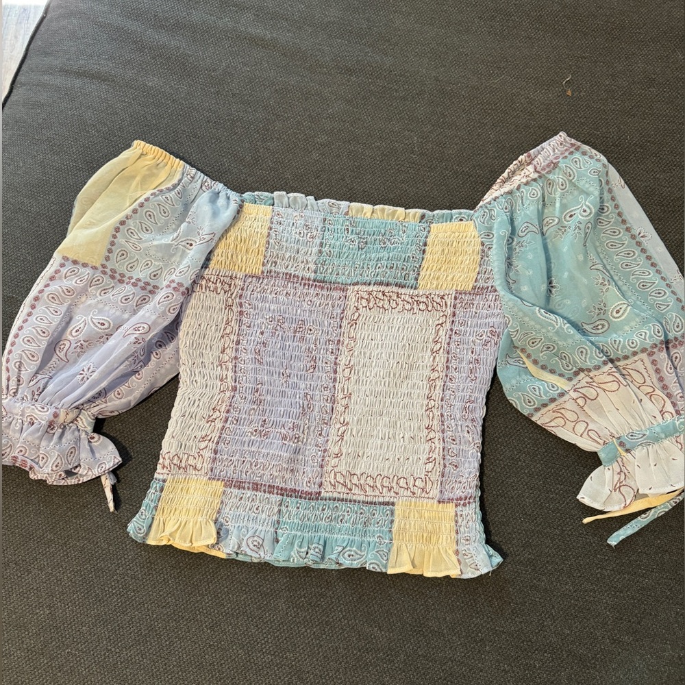 Smocked top